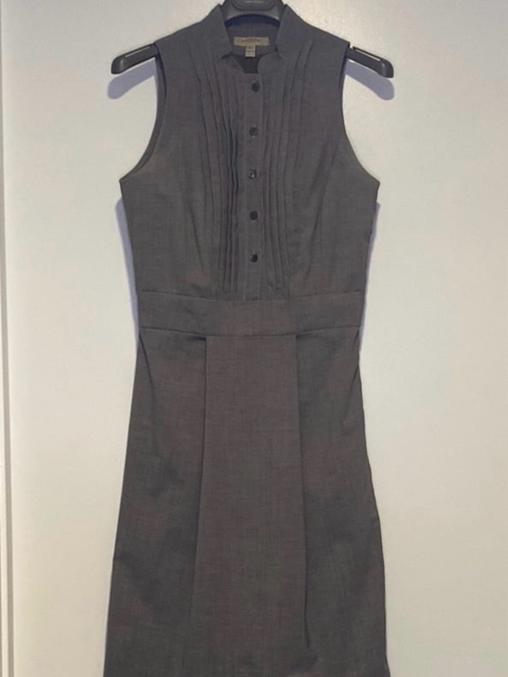 Authentic Burberry tuxedo bib dress